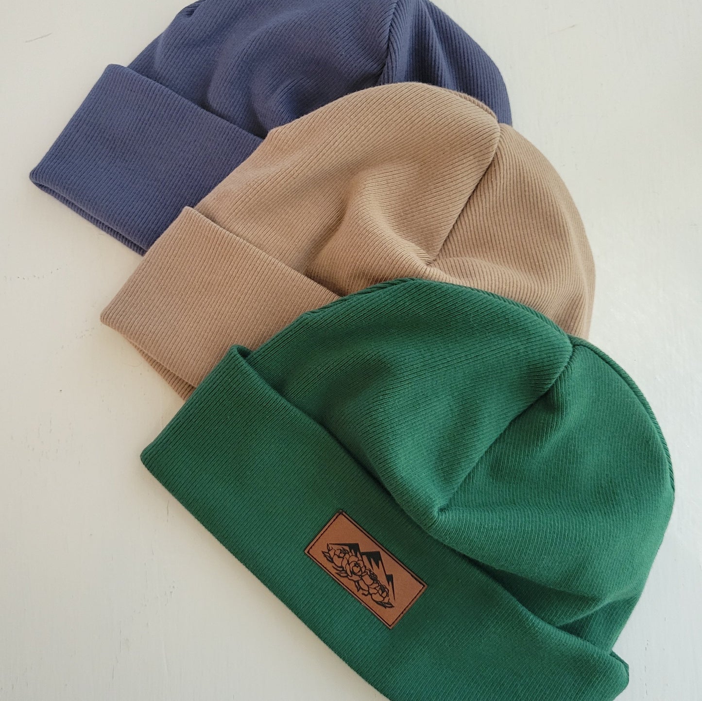 Rib knit Beanie - Homeland Harvest
