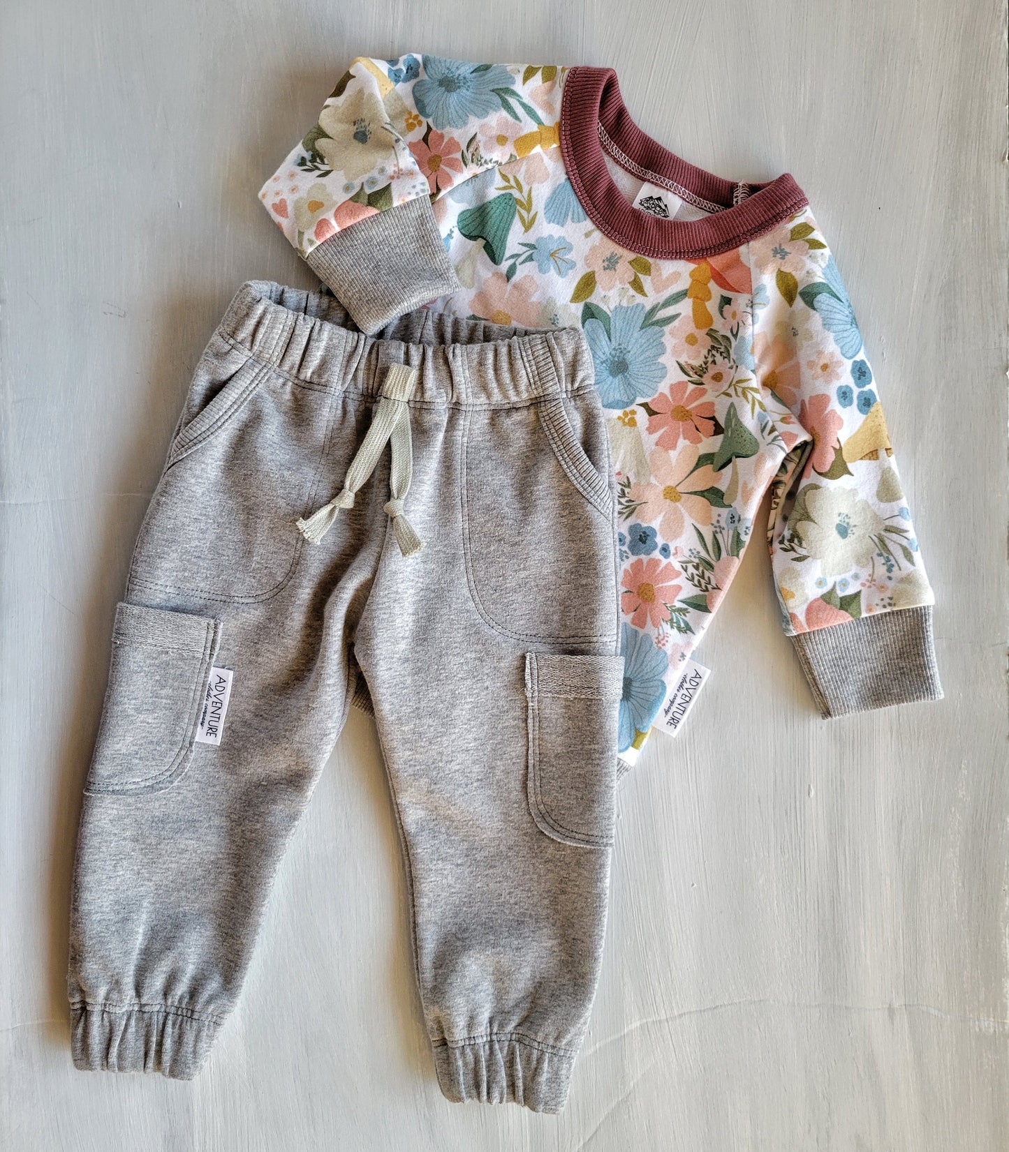 Kids Floral Pullover - Homeland Harvest
