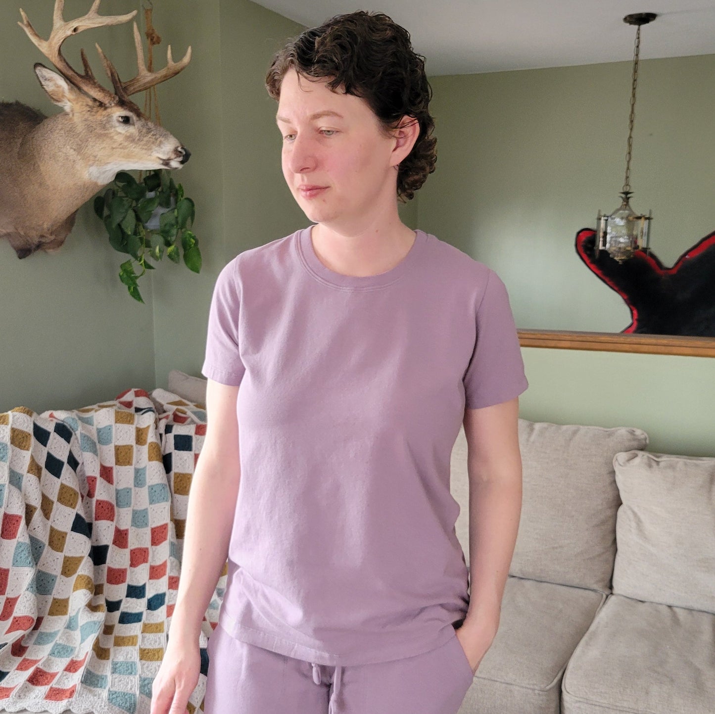 Womens Boxy Tee - Homeland Harvest