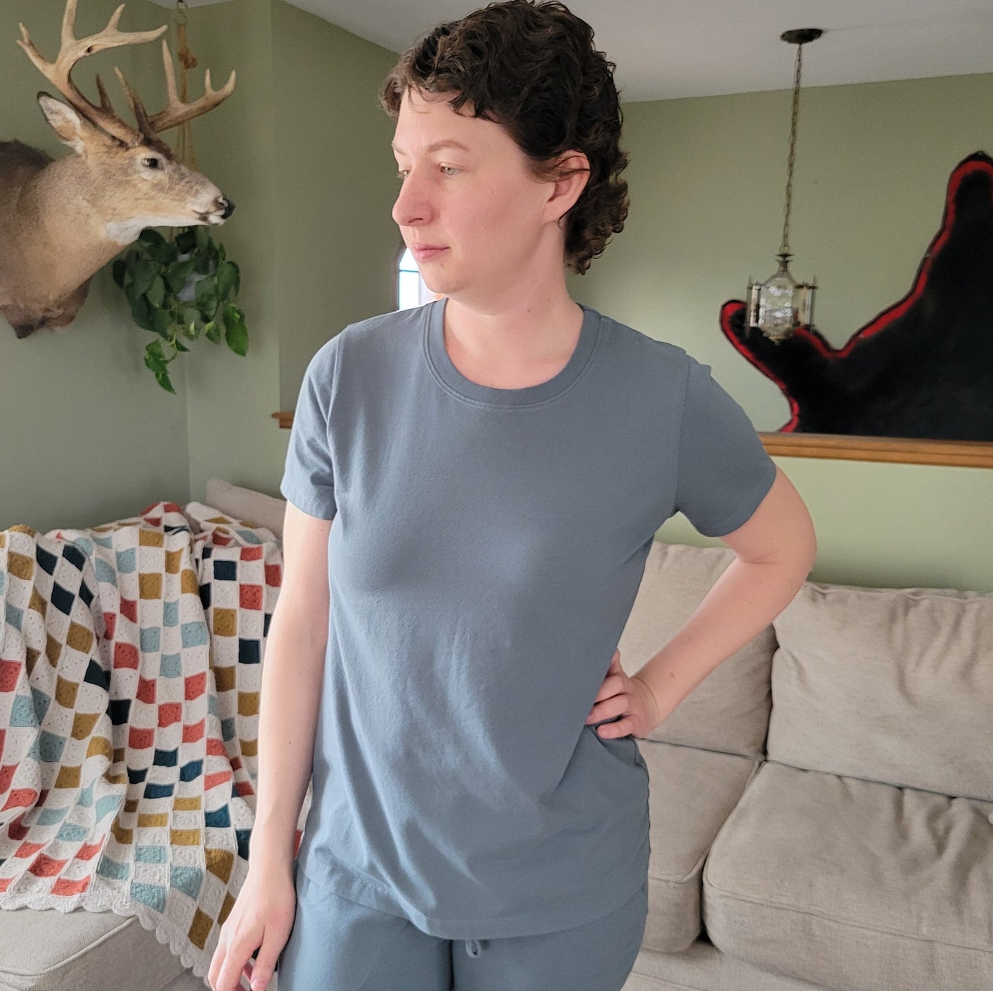 Womens Boxy Tee - Homeland Harvest