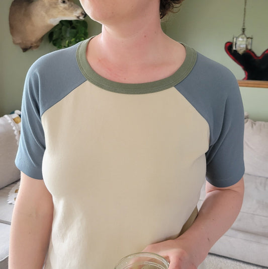 Womens Baseball Tee - Homeland Harvest