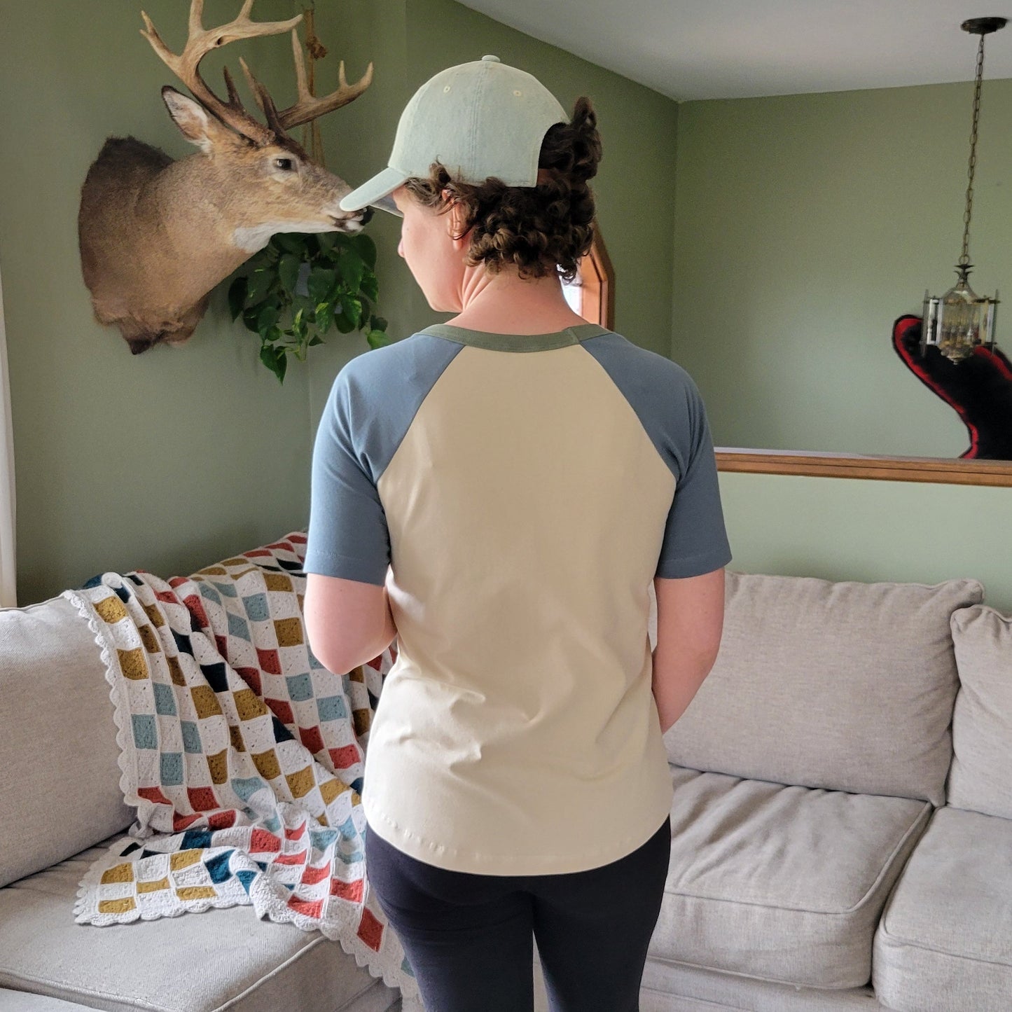 Womens Baseball Tee - Homeland Harvest