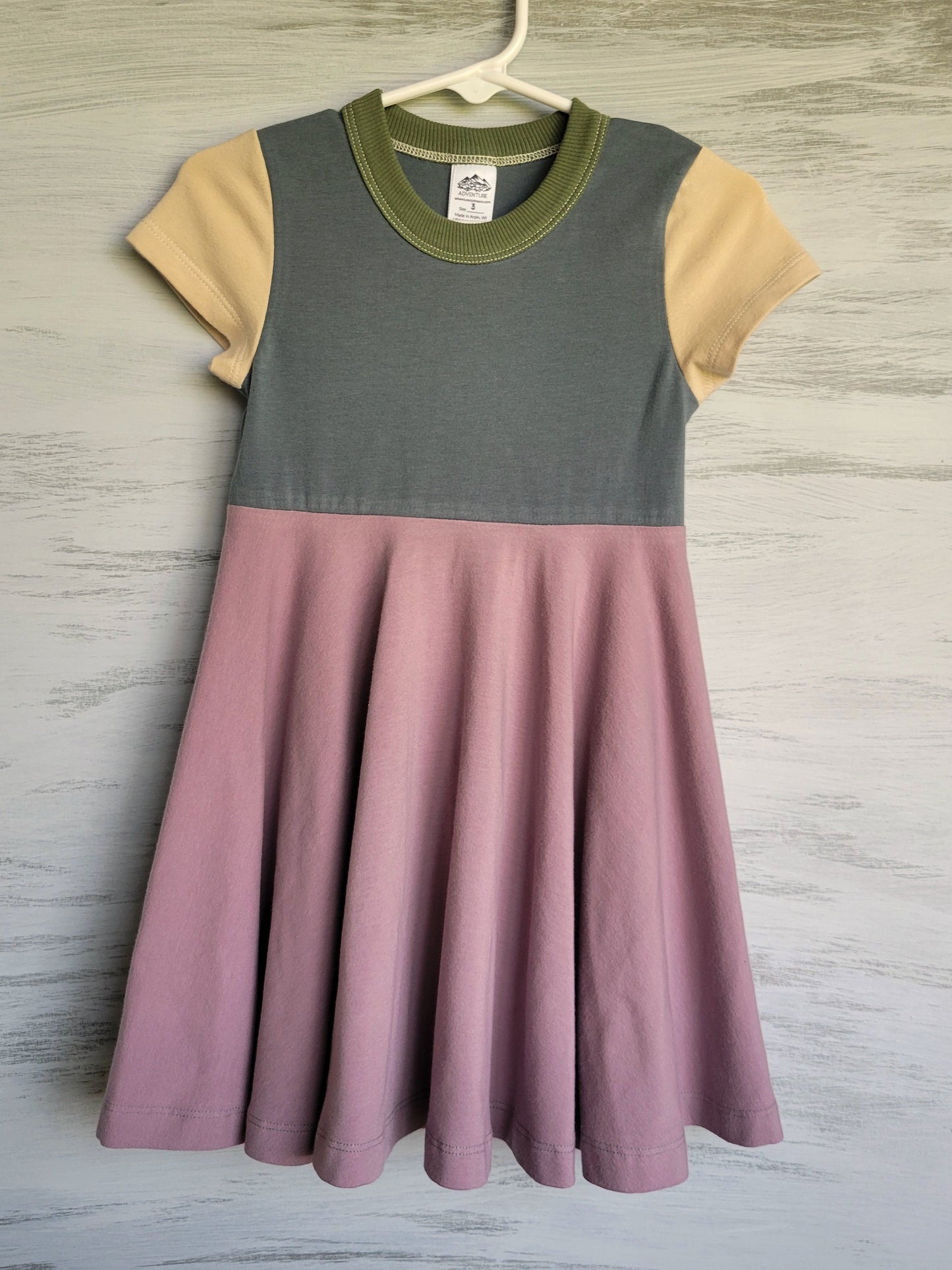 Colorful Girls Dresses - Organic American made Cotton - Homeland Harvest