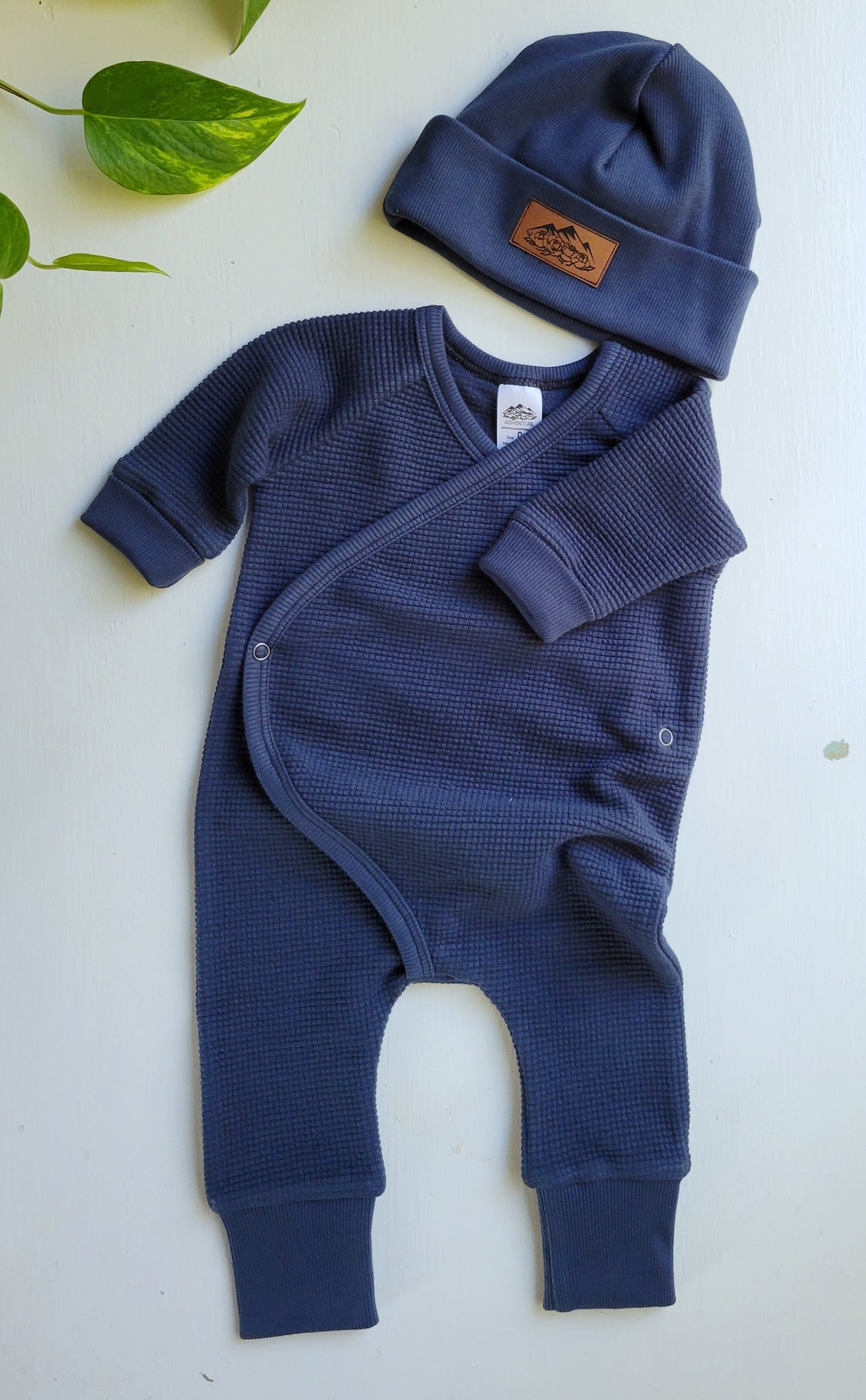 Waffle Knit Sleeper - Homeland Harvest