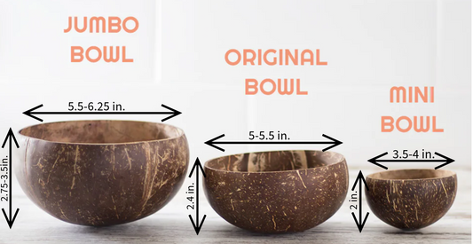 Mini Coconut Bowls - Homeland Harvest