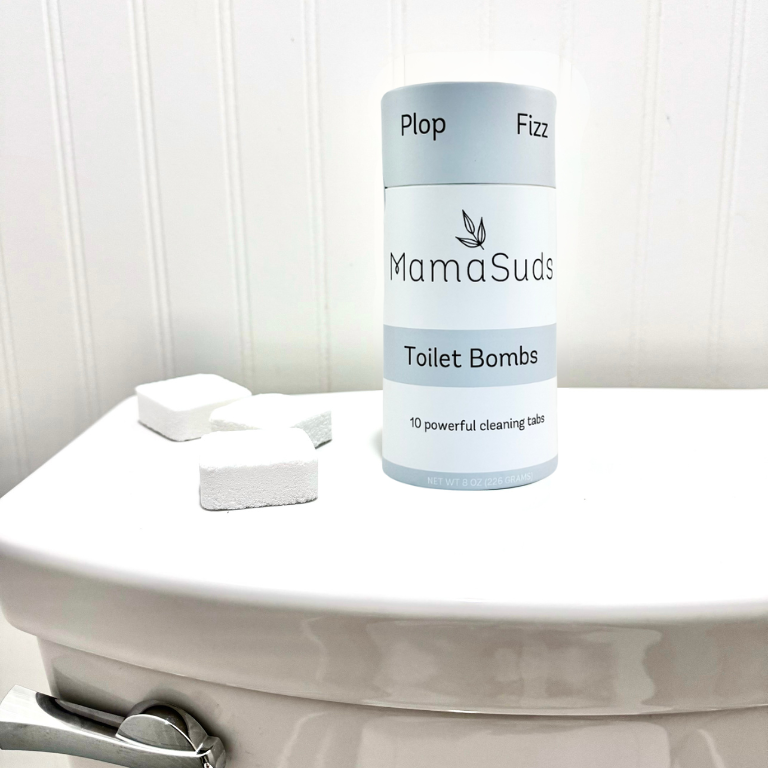 Toilet Bomb Cleaning Tabs | Non-toxic Toilet Cleaner - Homeland Harvest