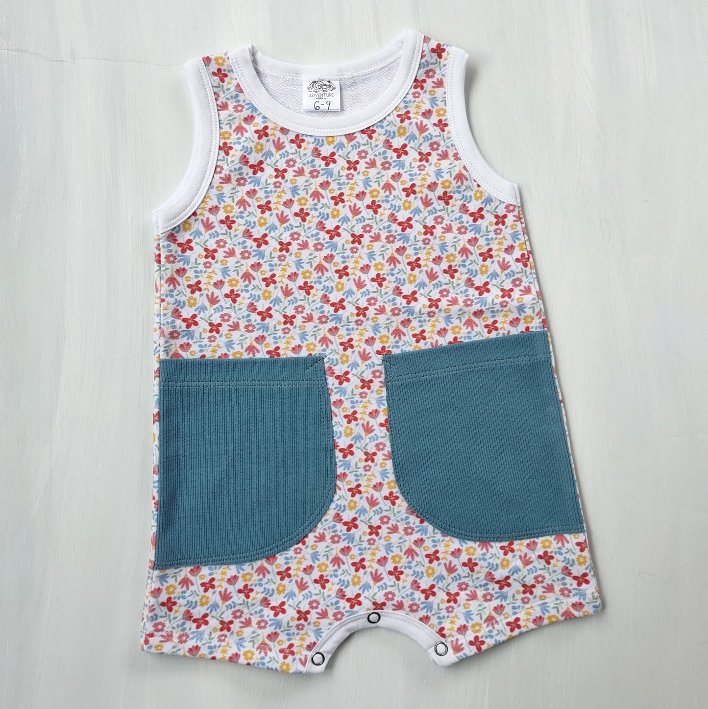 Baby/Toddler Tank Romper - Homeland Harvest