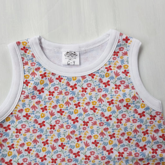 Baby/Toddler Tank Romper - Homeland Harvest