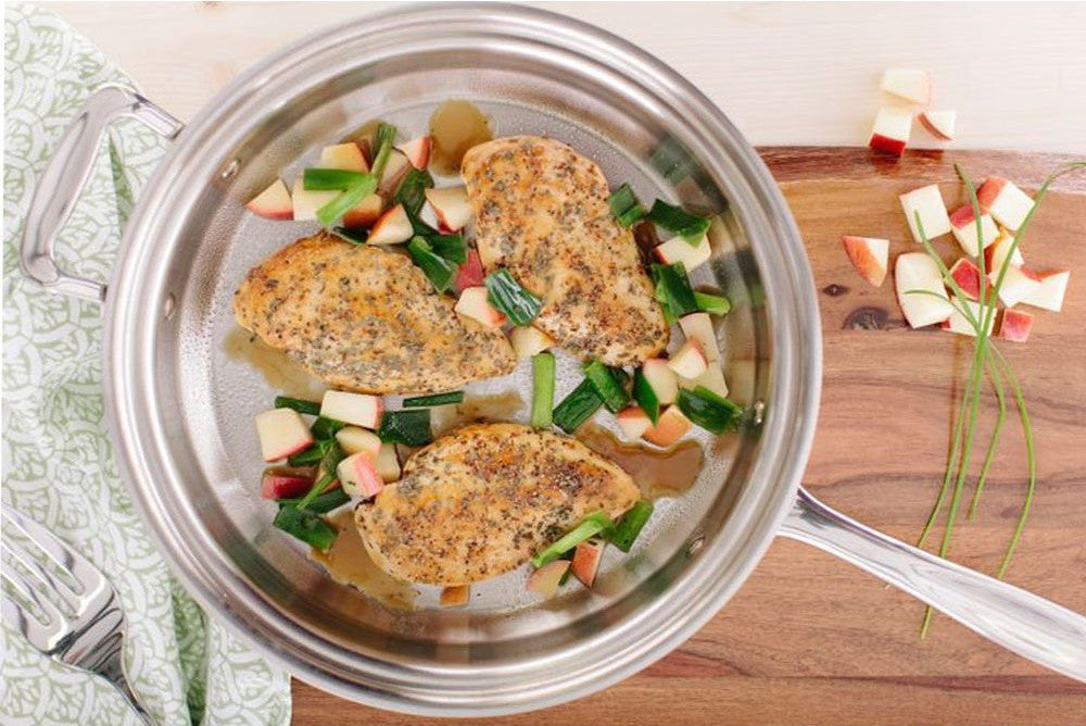 3.5 Quart Sauté Pan with Cover - Homeland Harvest