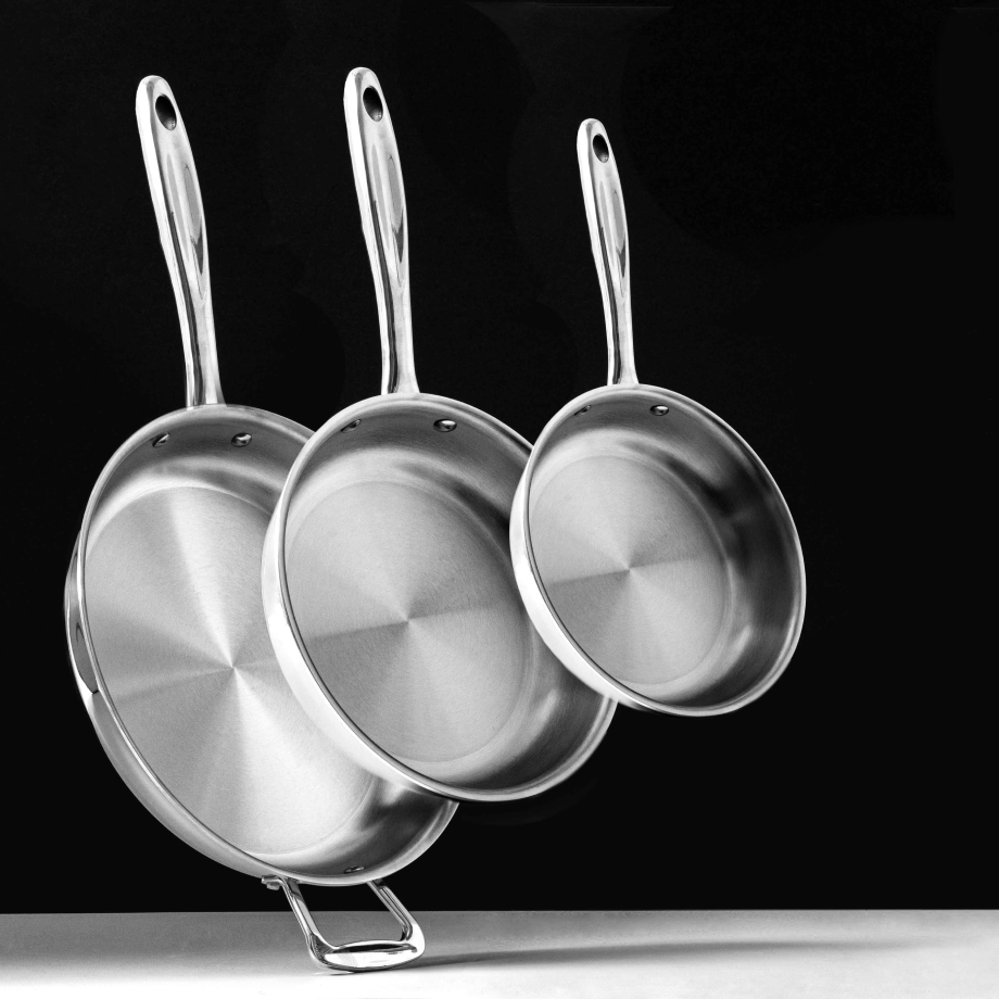 3- Piece Fry Pan Set - Homeland Harvest