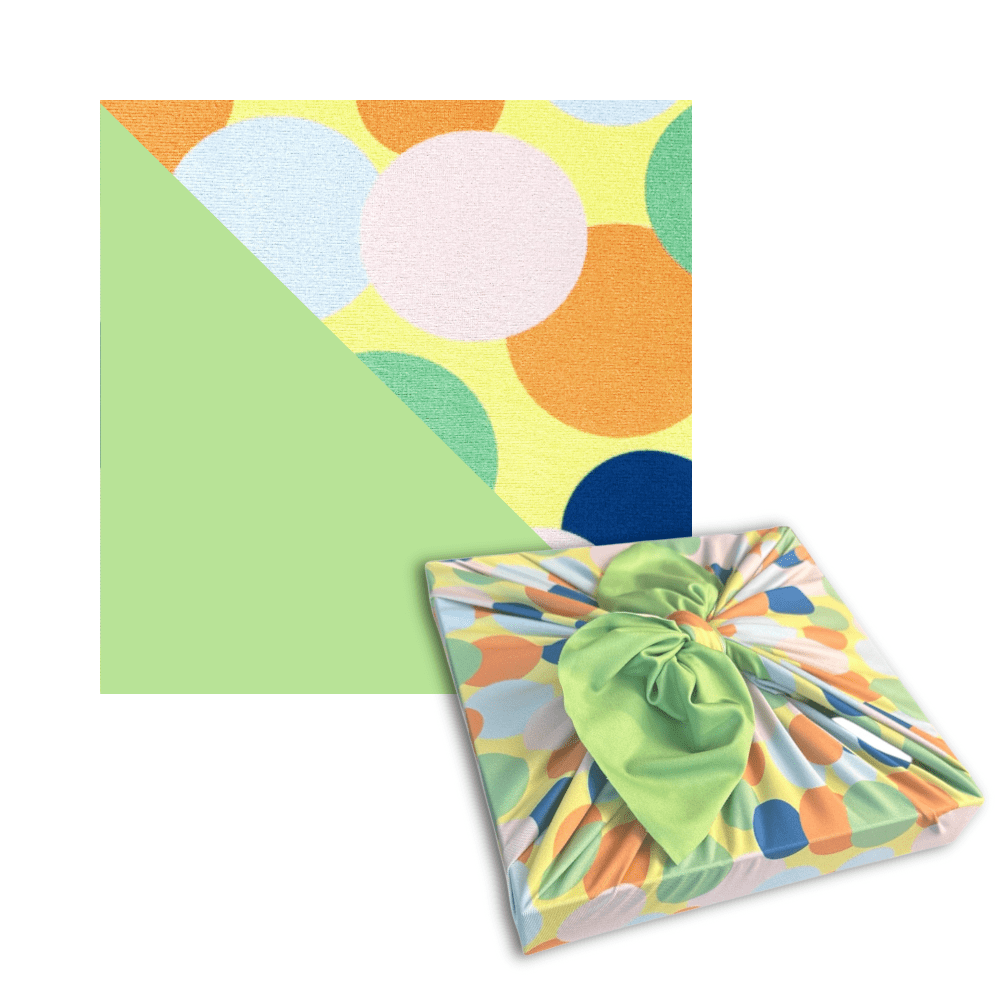 Assorted Set of 9 Reusable Cloth Furoshiki Gift Wrap | All Occasion Collection - Homeland Harvest
