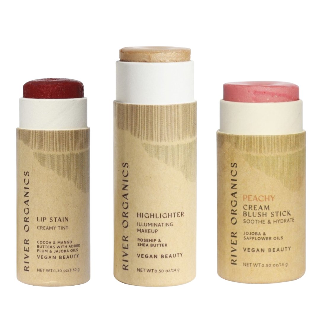 Lip + Highlighter + Blush Set - Homeland Harvest
