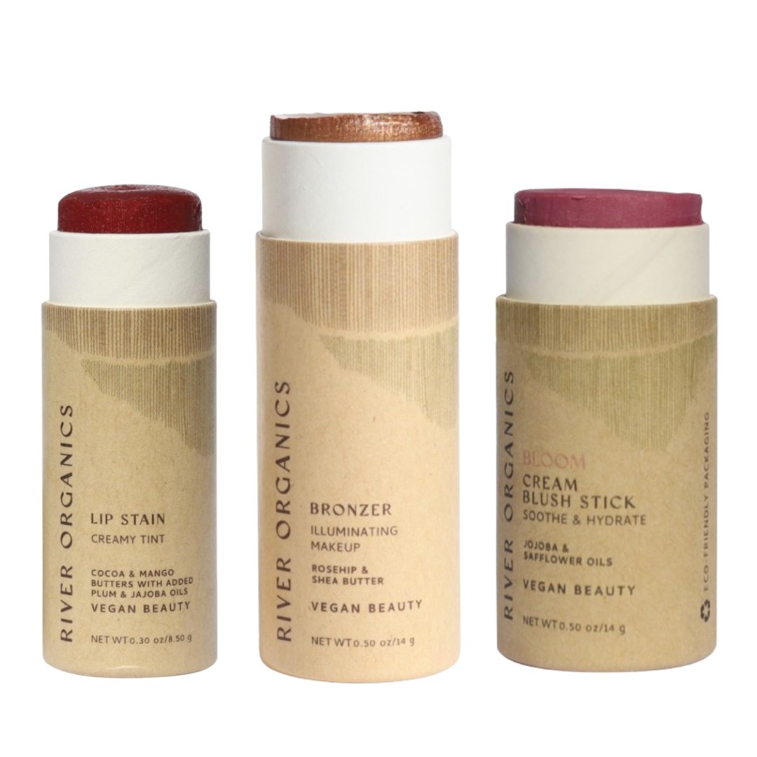 Lip + Highlighter + Blush Set - Homeland Harvest