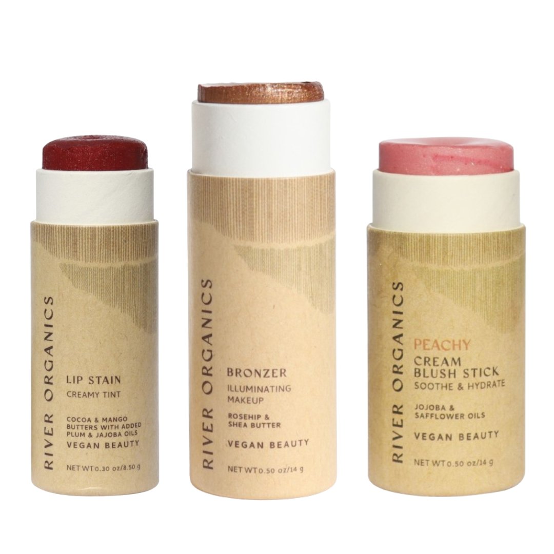 Lip + Highlighter + Blush Set - Homeland Harvest