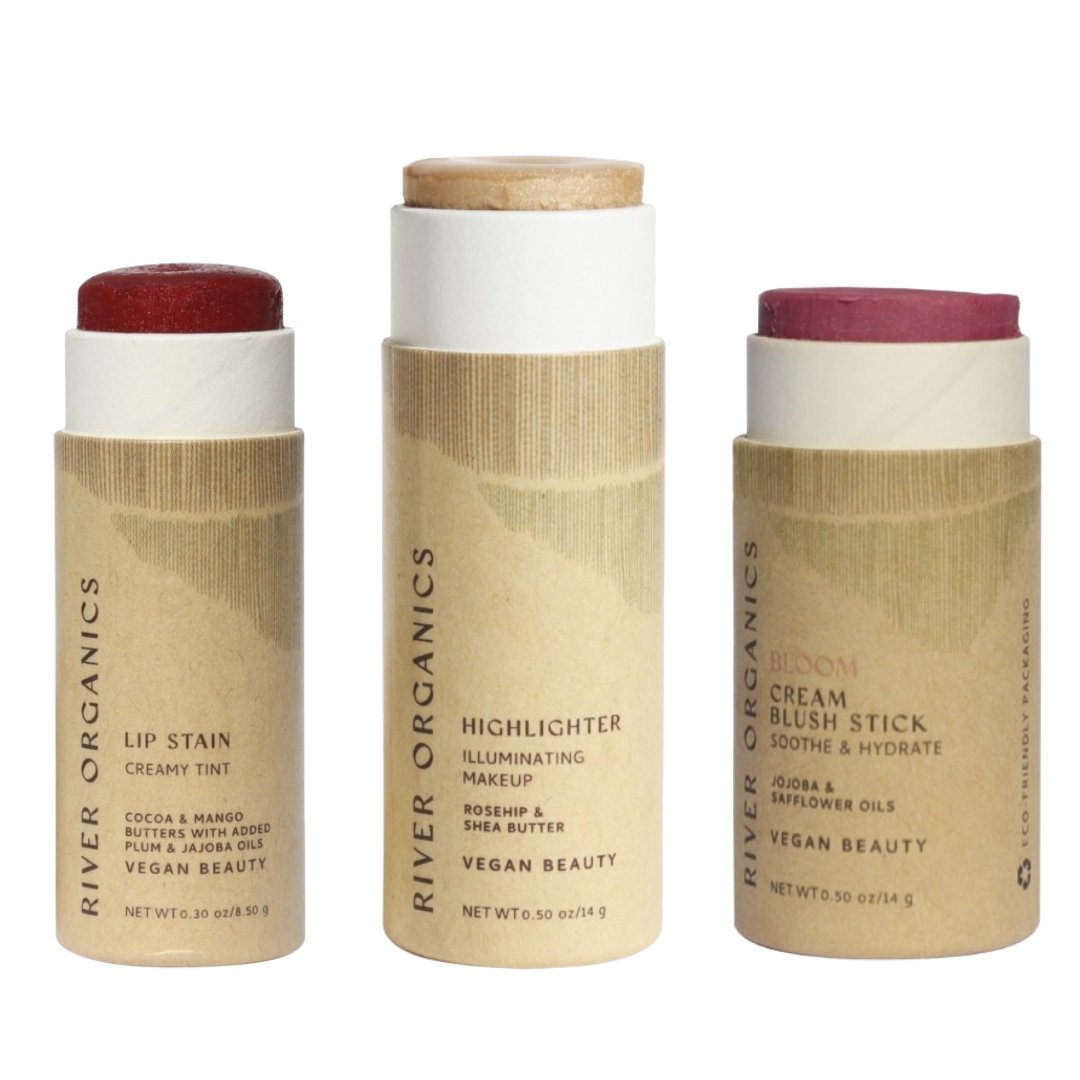 Lip + Highlighter + Blush Set - Homeland Harvest
