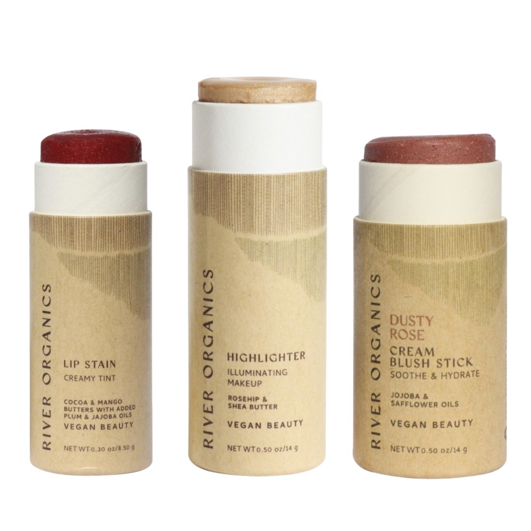 Lip + Highlighter + Blush Set - Homeland Harvest