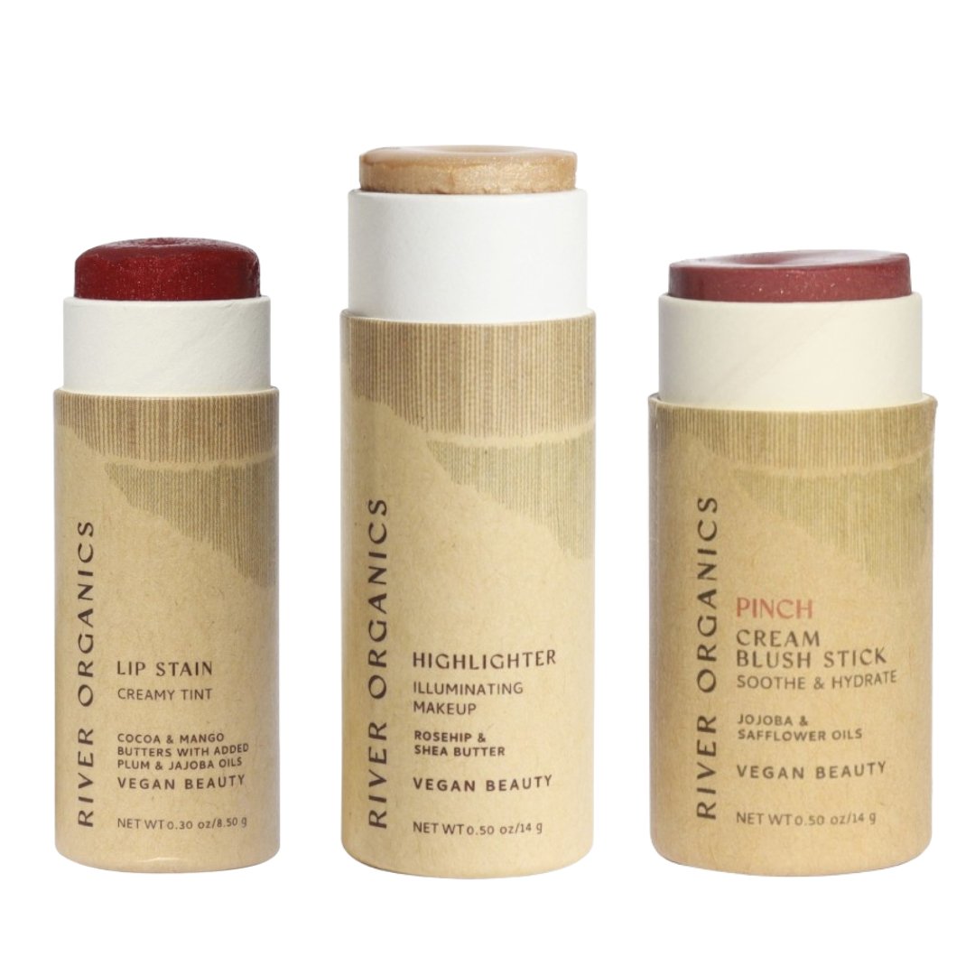 Lip + Highlighter + Blush Set - Homeland Harvest