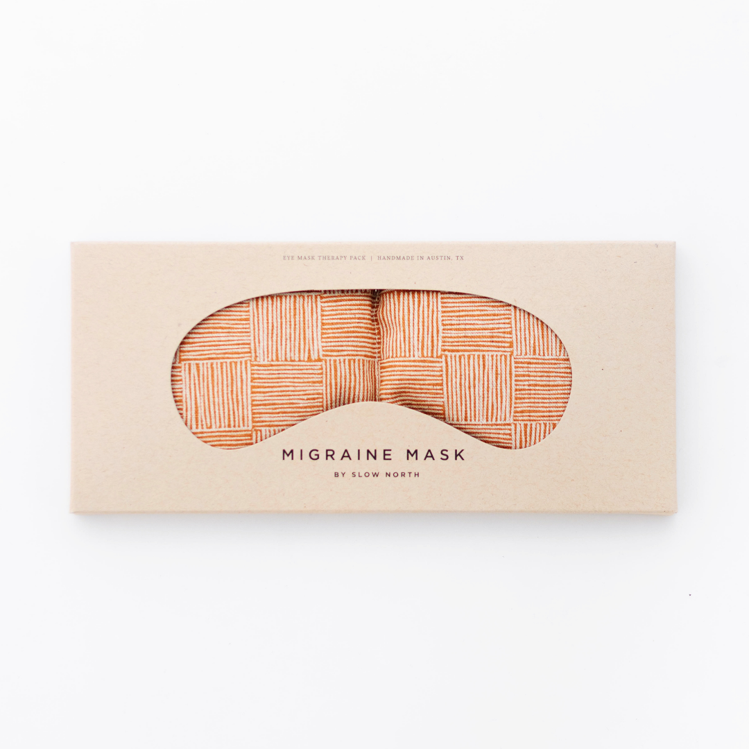Eye Mask + Neck Wrap Bundle - Copper Fields - Homeland Harvest