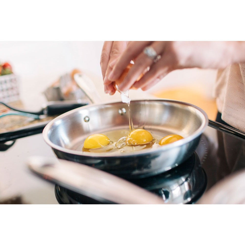 8.5 Inch Stainless Steel Fry Pan - Homeland Harvest