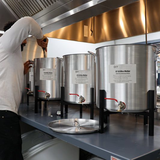 Amber Sunset Tallow Beeswax Candle | All Natural Non Toxic Clean Burning