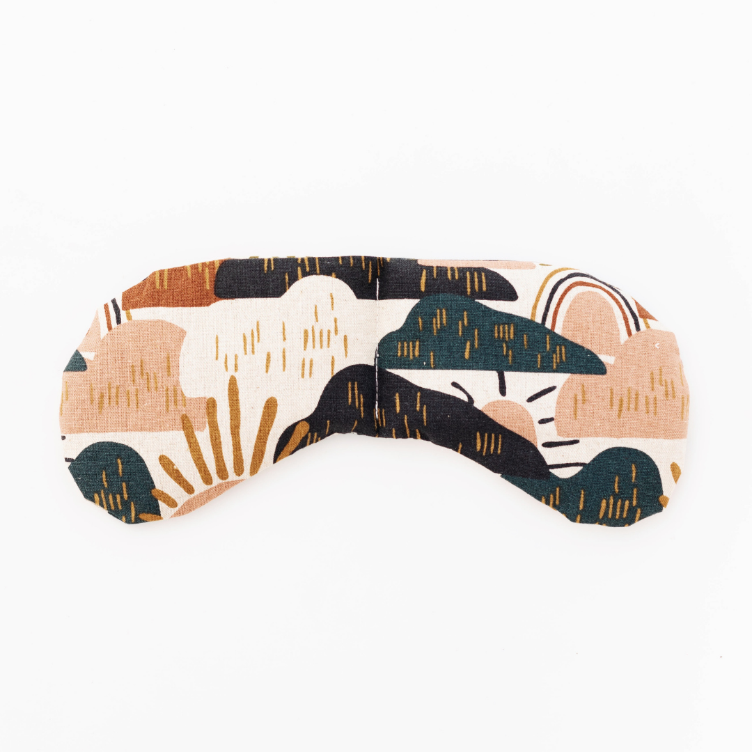 Eye Mask + Neck Wrap Bundle - Rainbow Hill - Homeland Harvest