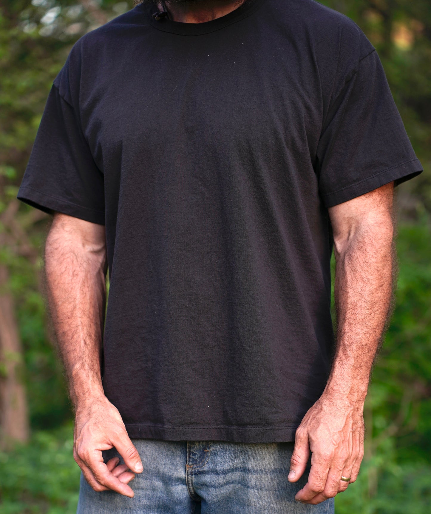 Unisex Organic Cotton Short Sleeve T-Shirt - Black - Homeland Harvest