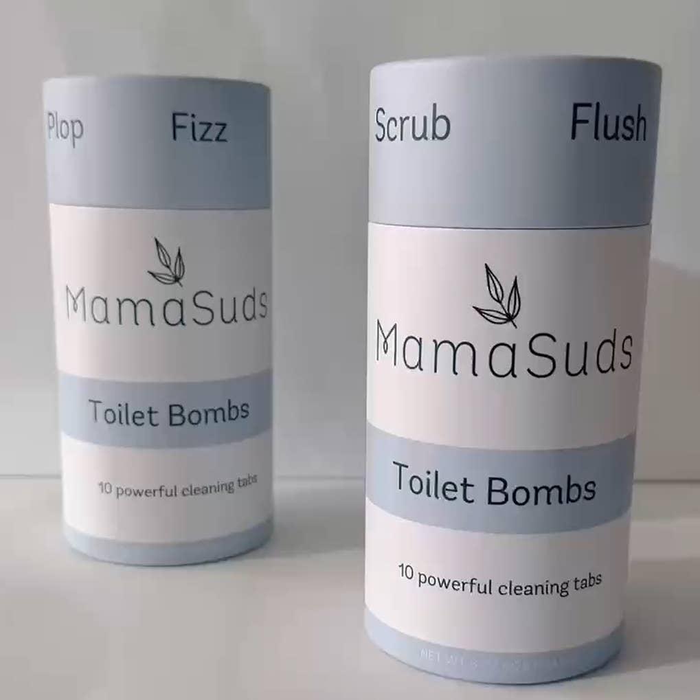 Toilet Bomb Cleaning Tabs | Non-toxic Toilet Cleaner - Homeland Harvest