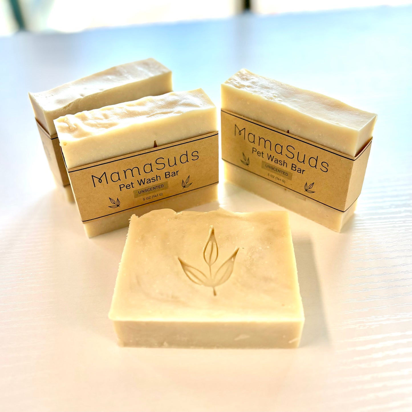Pet Wash Bar Unscented - Homeland Harvest