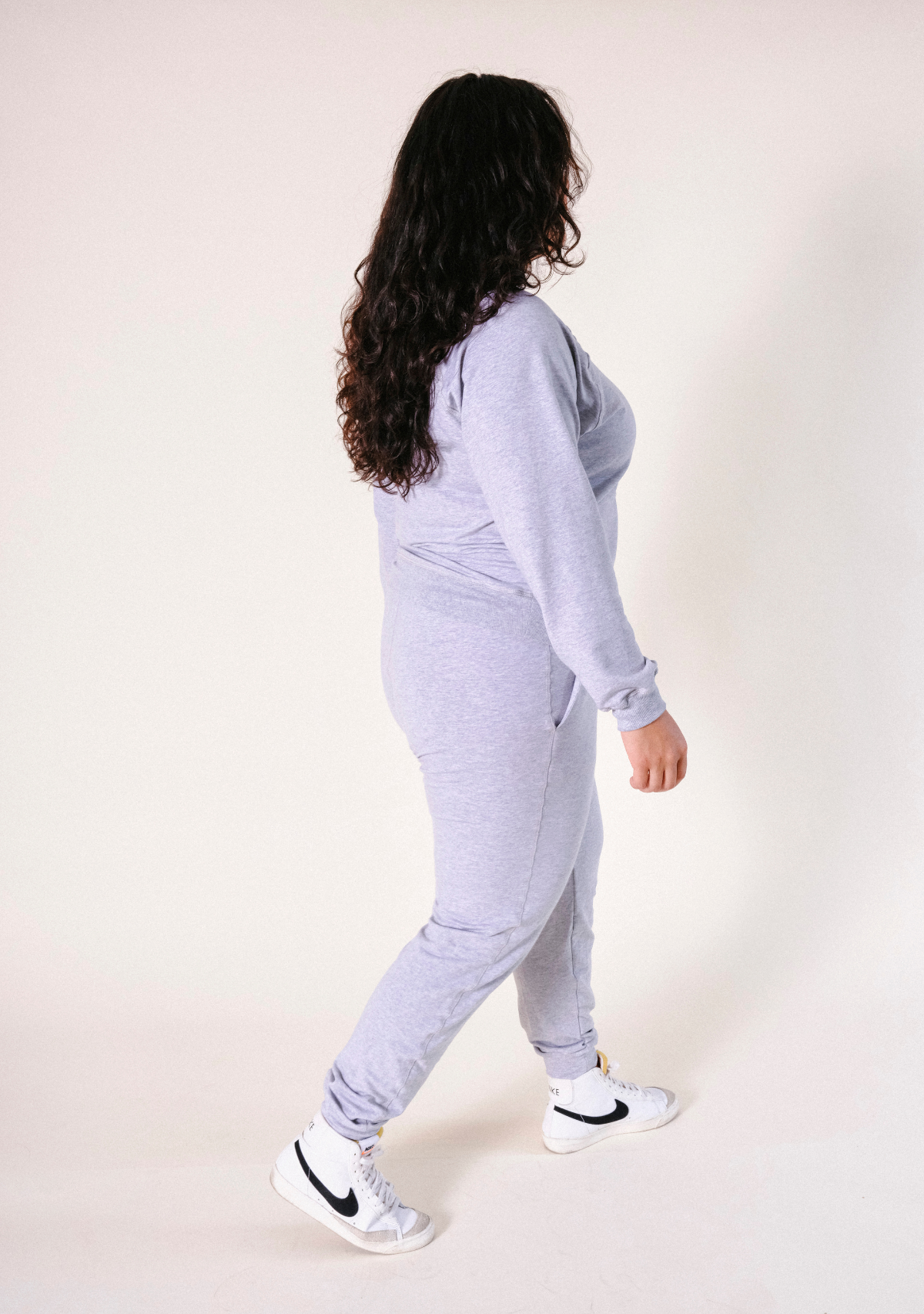 Agnes Organic Cotton + Tencel™ Jogger Pant - Heather Gray - Homeland Harvest