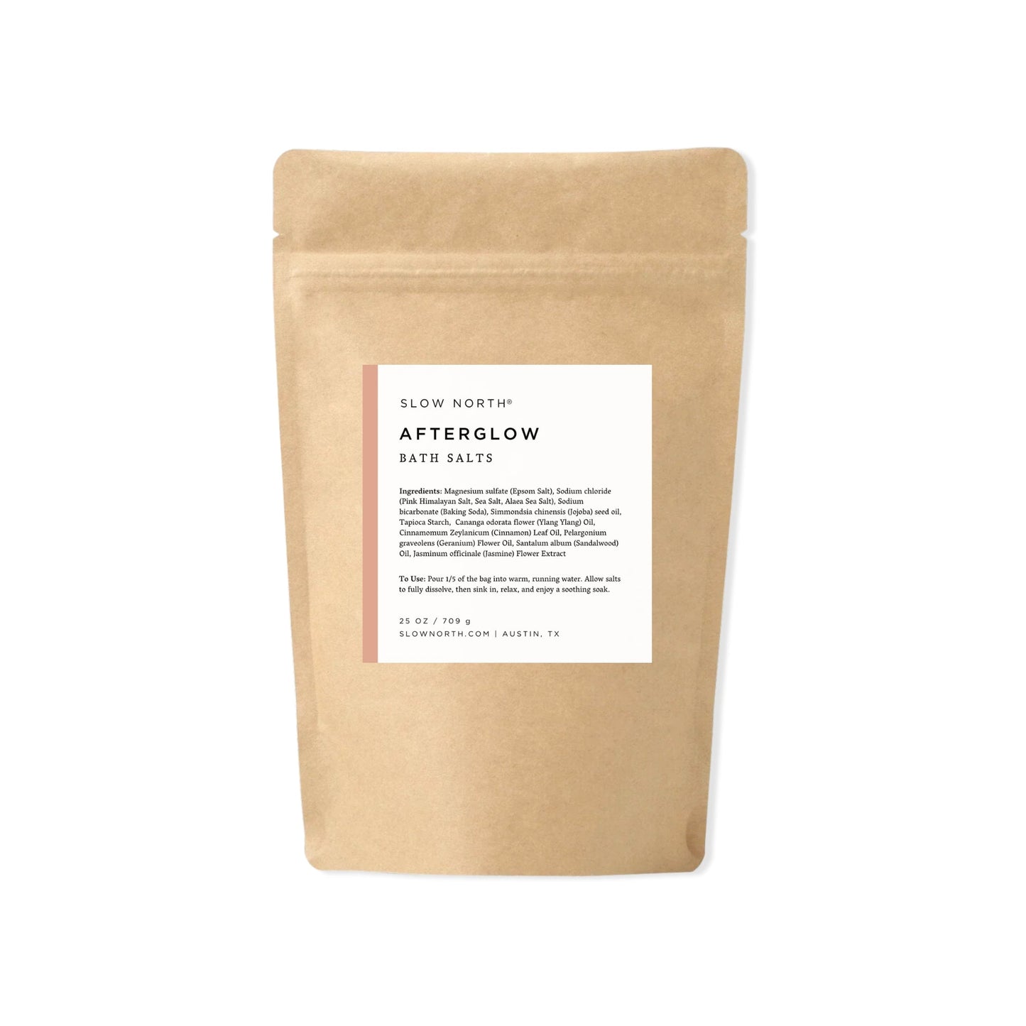 Afterglow Bath Salts - 25 oz Refill Bag - Homeland Harvest