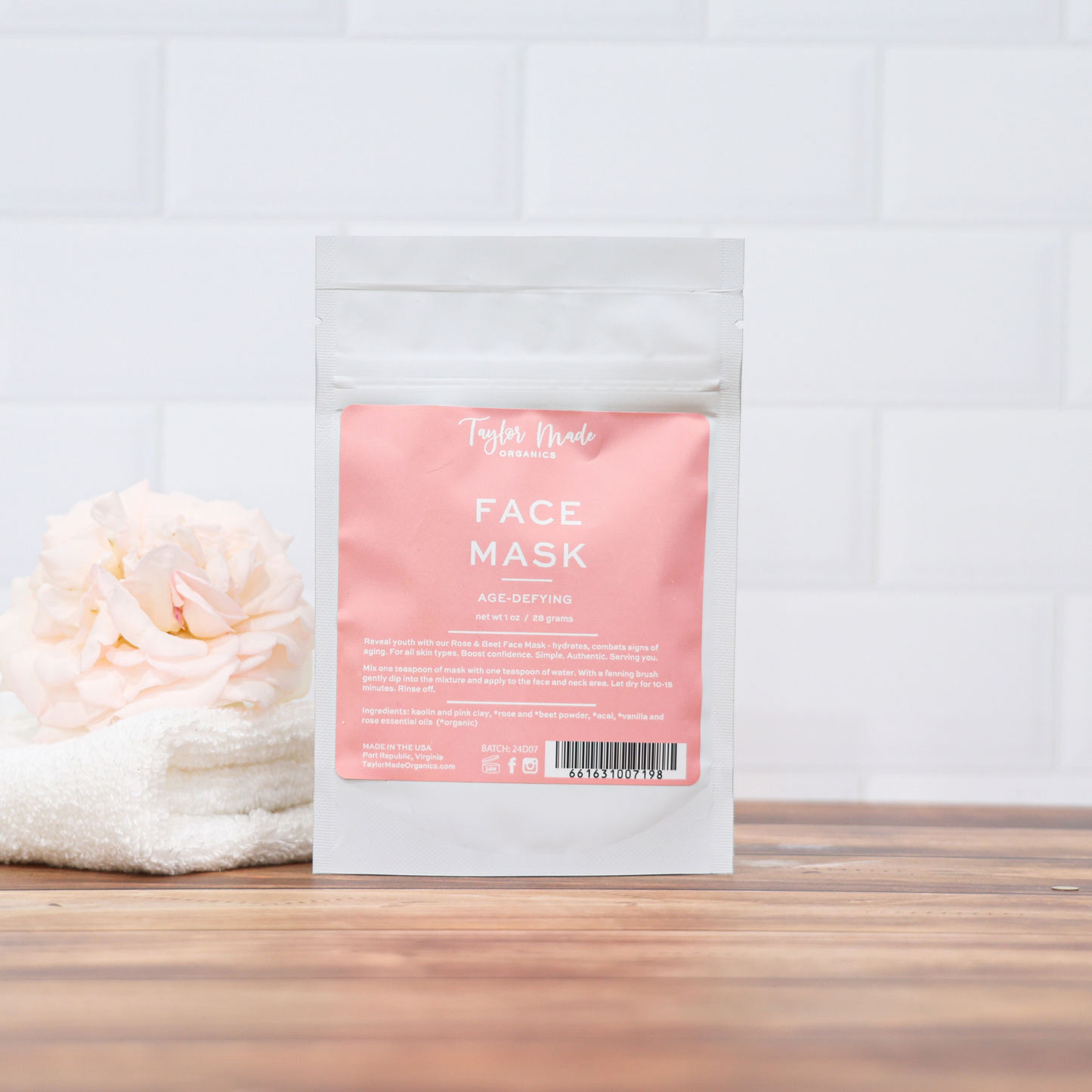 Age-defying Face Mask - Homeland Harvest