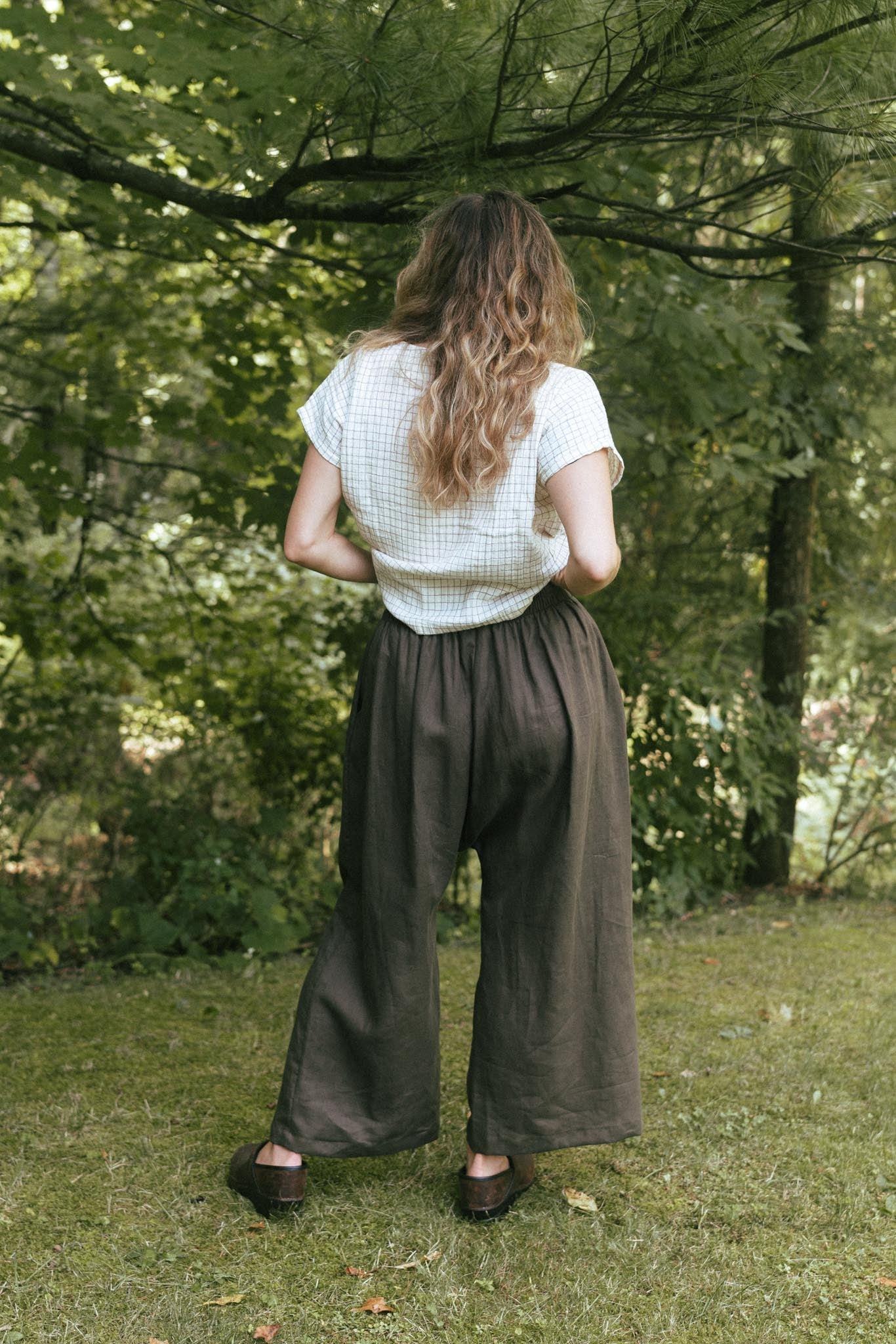 Weekend Pants (Updated) in Lichen