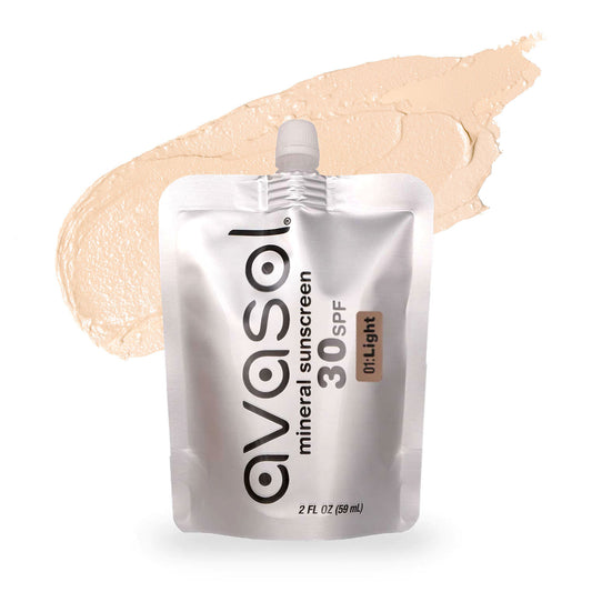 SPF 30 Tinted Zinc Mineral Sunscreen Cream - Homeland Harvest