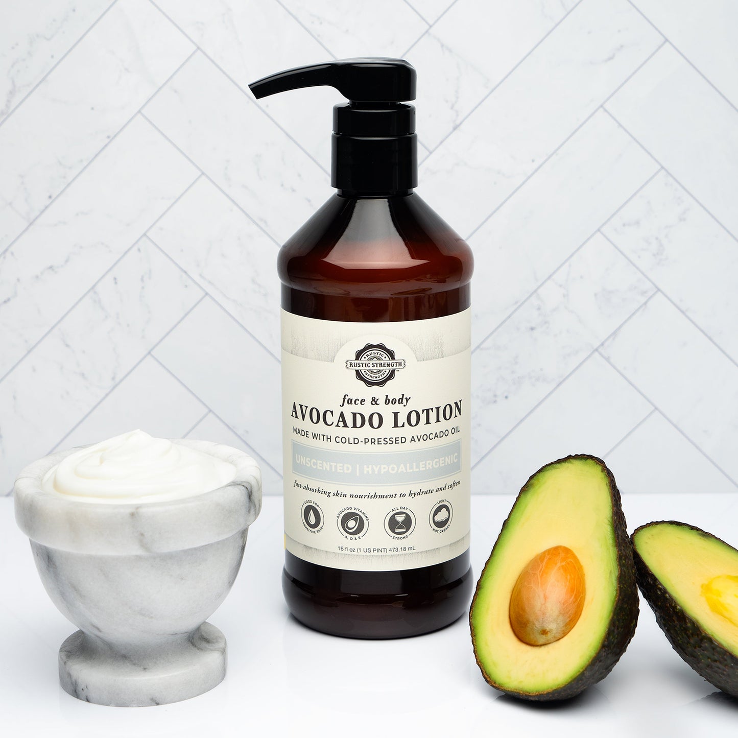 Avocado Lotion | Mama + Baby Safe - Homeland Harvest