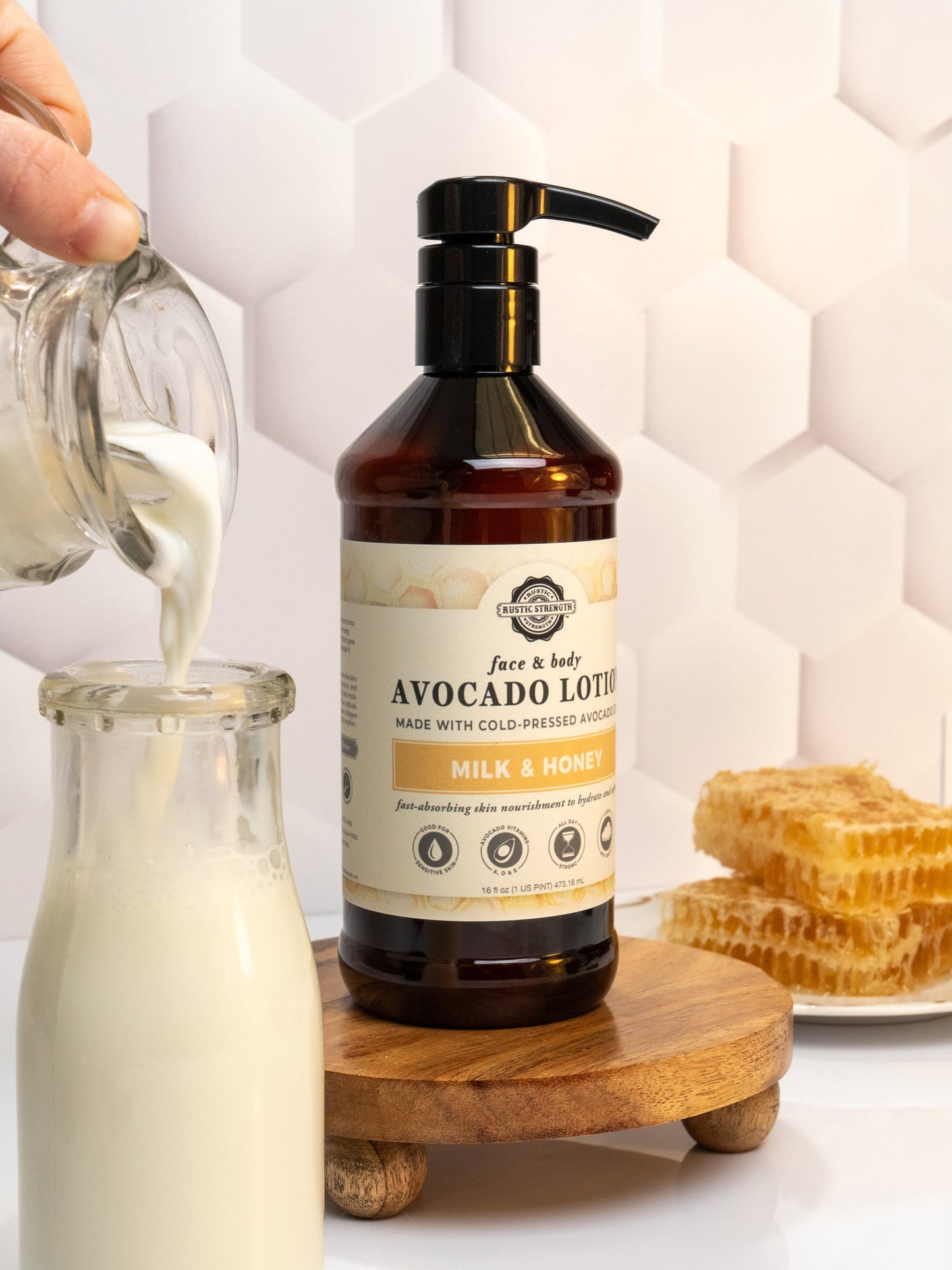 Avocado Lotion | Milk & Honey - Homeland Harvest