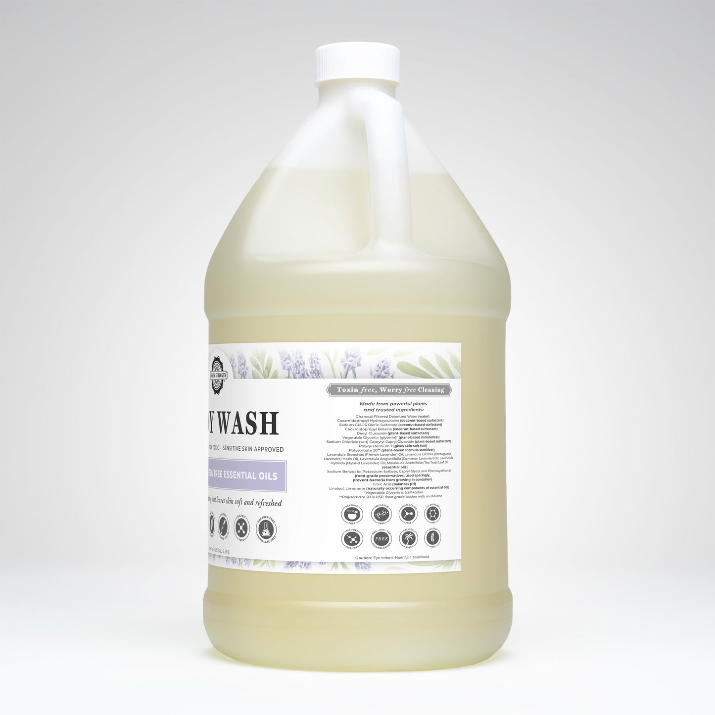Moisturizing Body Wash | Lavender & Tea Tree - Homeland Harvest