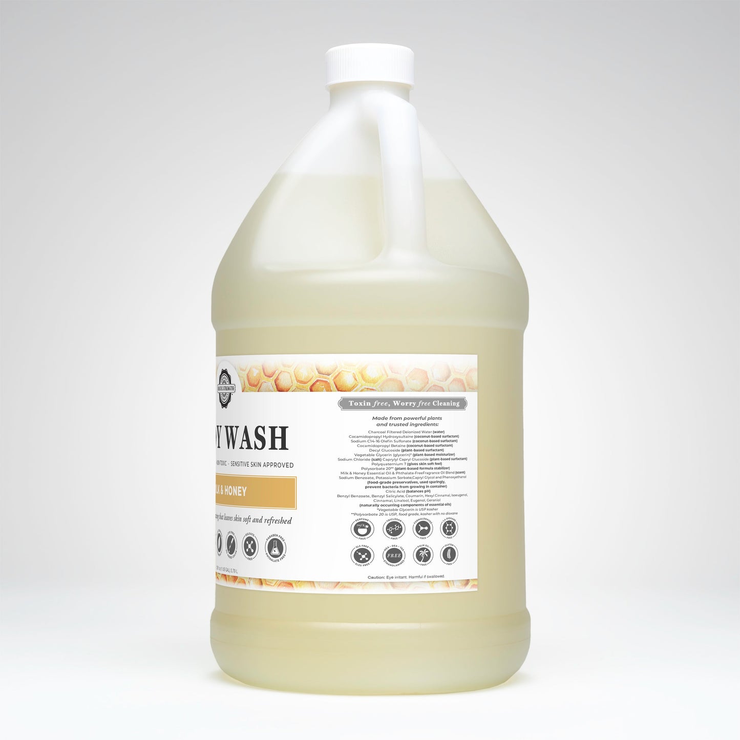Moisturizing Body Wash | Milk & Honey - Homeland Harvest