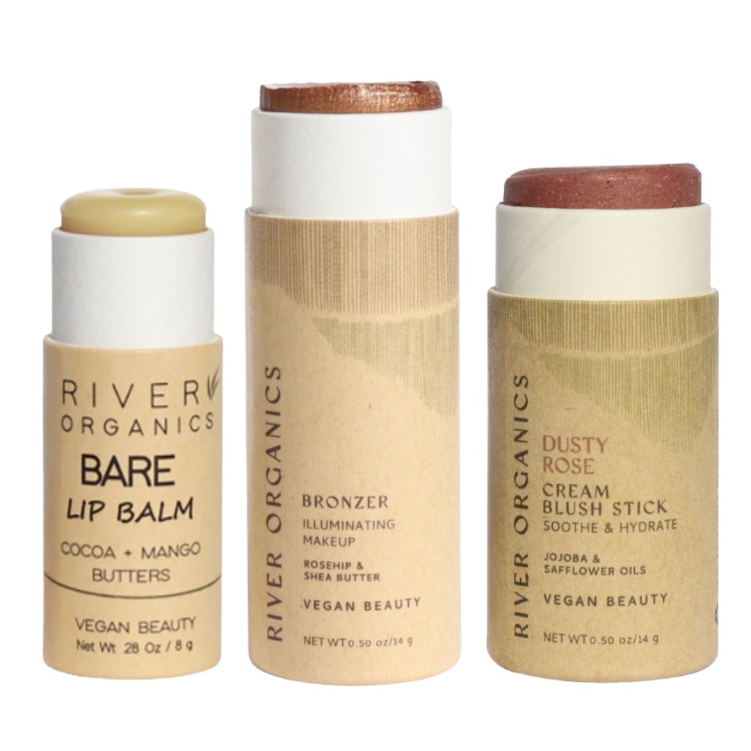 Lip + Highlighter + Blush Set - Homeland Harvest
