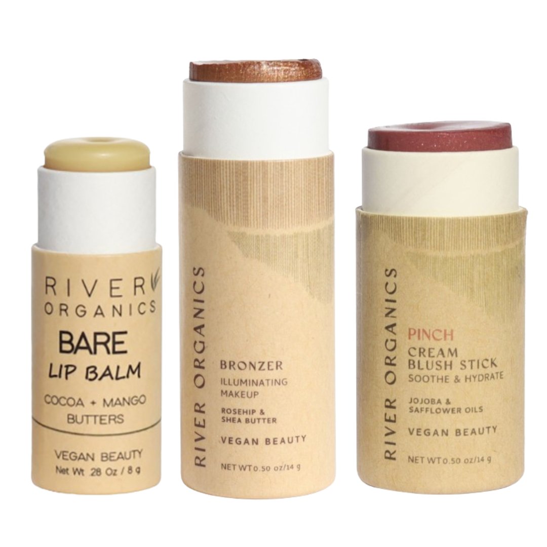 Lip + Highlighter + Blush Set - Homeland Harvest