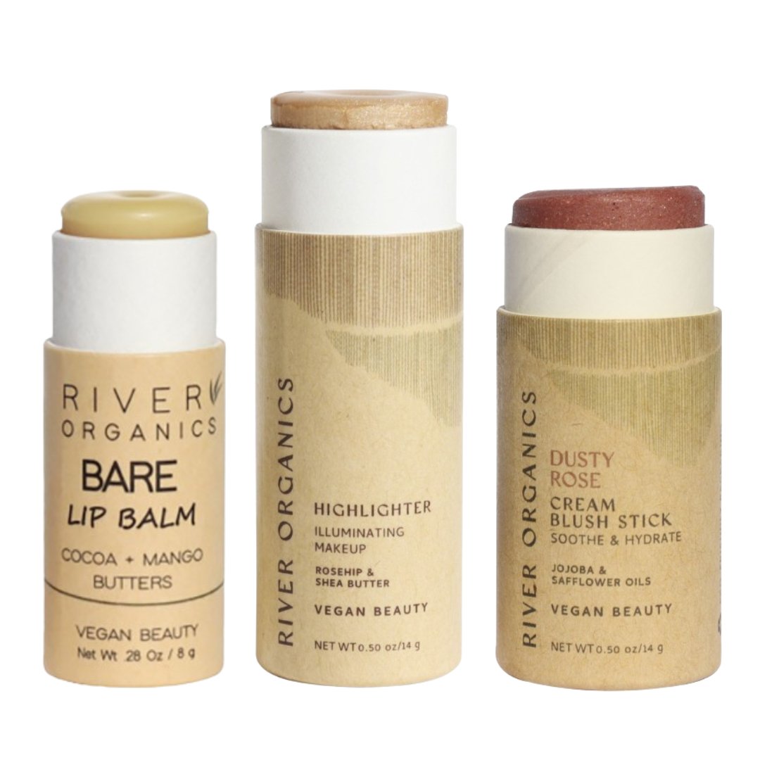 Lip + Highlighter + Blush Set - Homeland Harvest