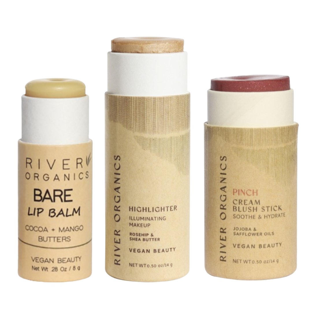 Lip + Highlighter + Blush Set - Homeland Harvest