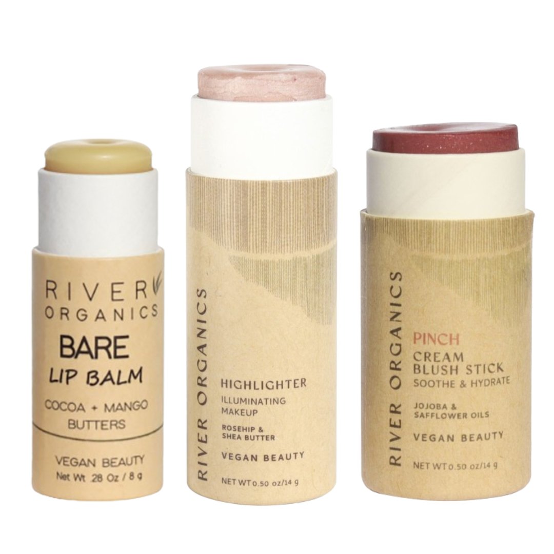 Lip + Highlighter + Blush Set - Homeland Harvest