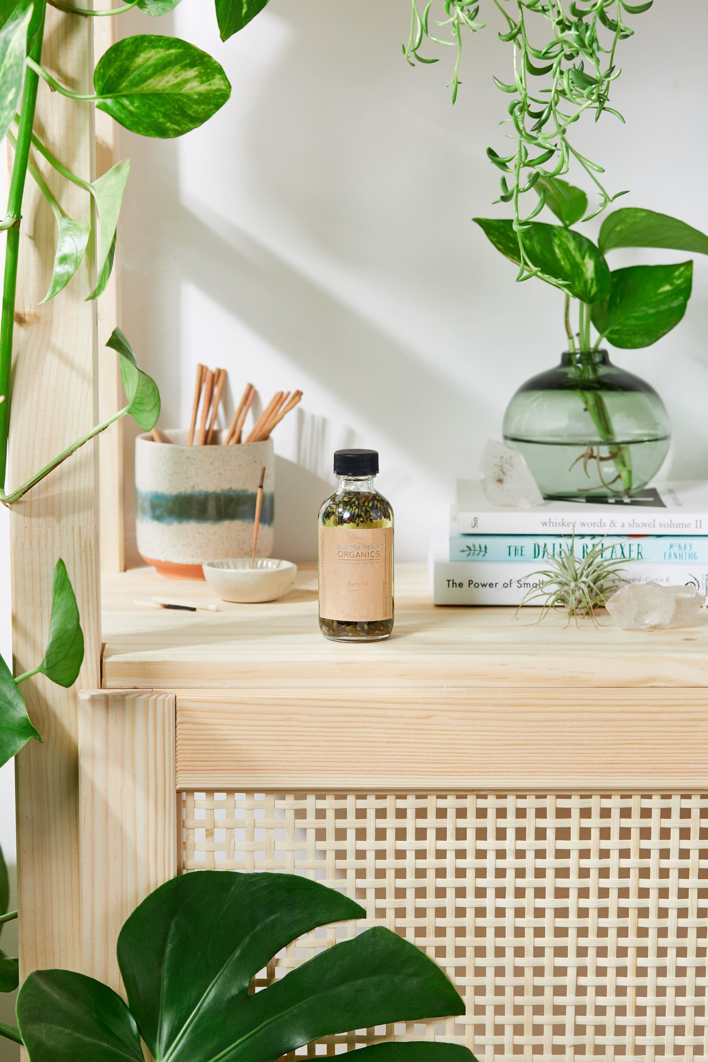 Bath Oil Healing and Relaxing Lavender - Homeland Harvest