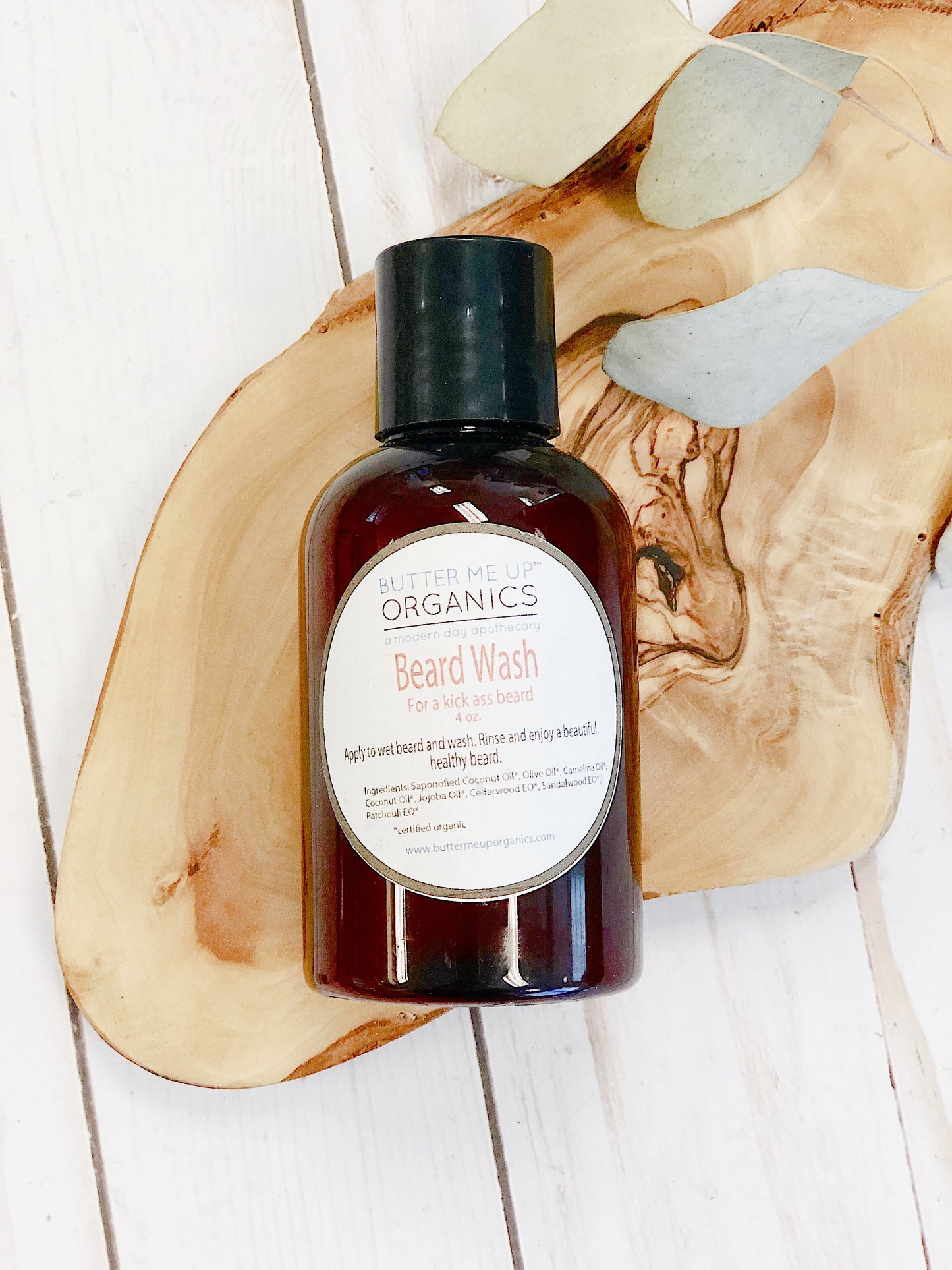 Organic Beard Wash / Beard Wash / Organic Beard / Beard Care / Shaving / - Homeland Harvest