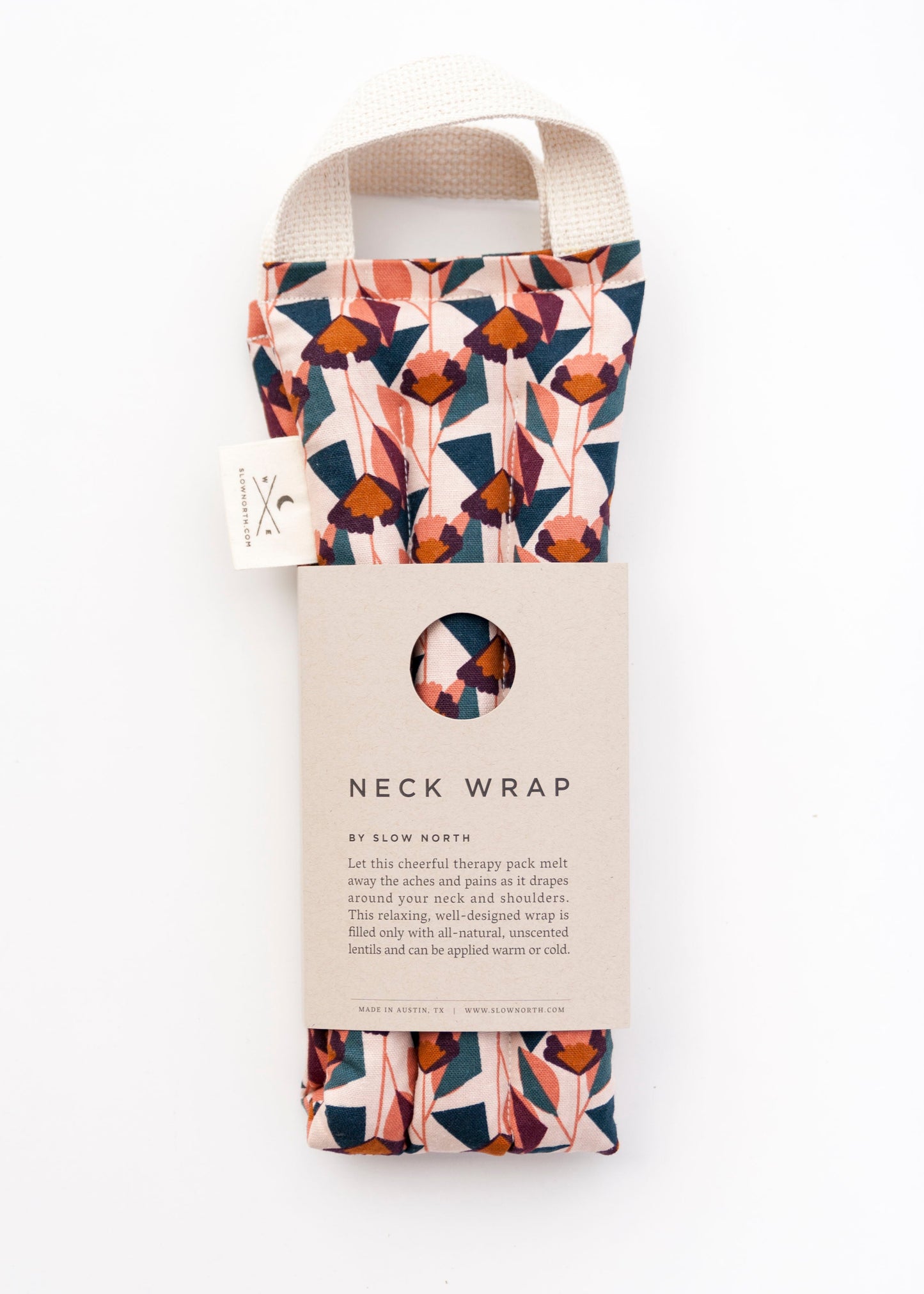 Eye Mask + Neck Wrap Bundle - Blush Florence - Homeland Harvest