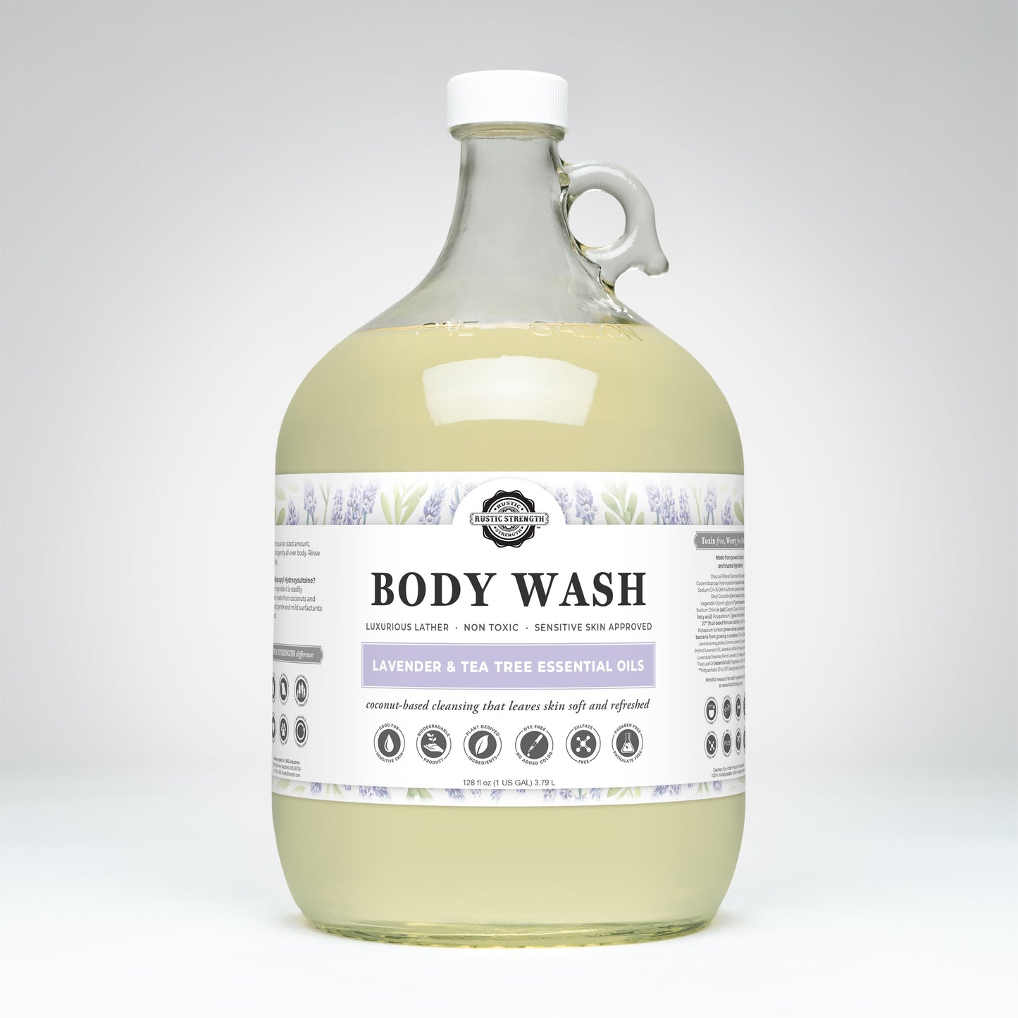 Moisturizing Body Wash | Lavender & Tea Tree - Homeland Harvest