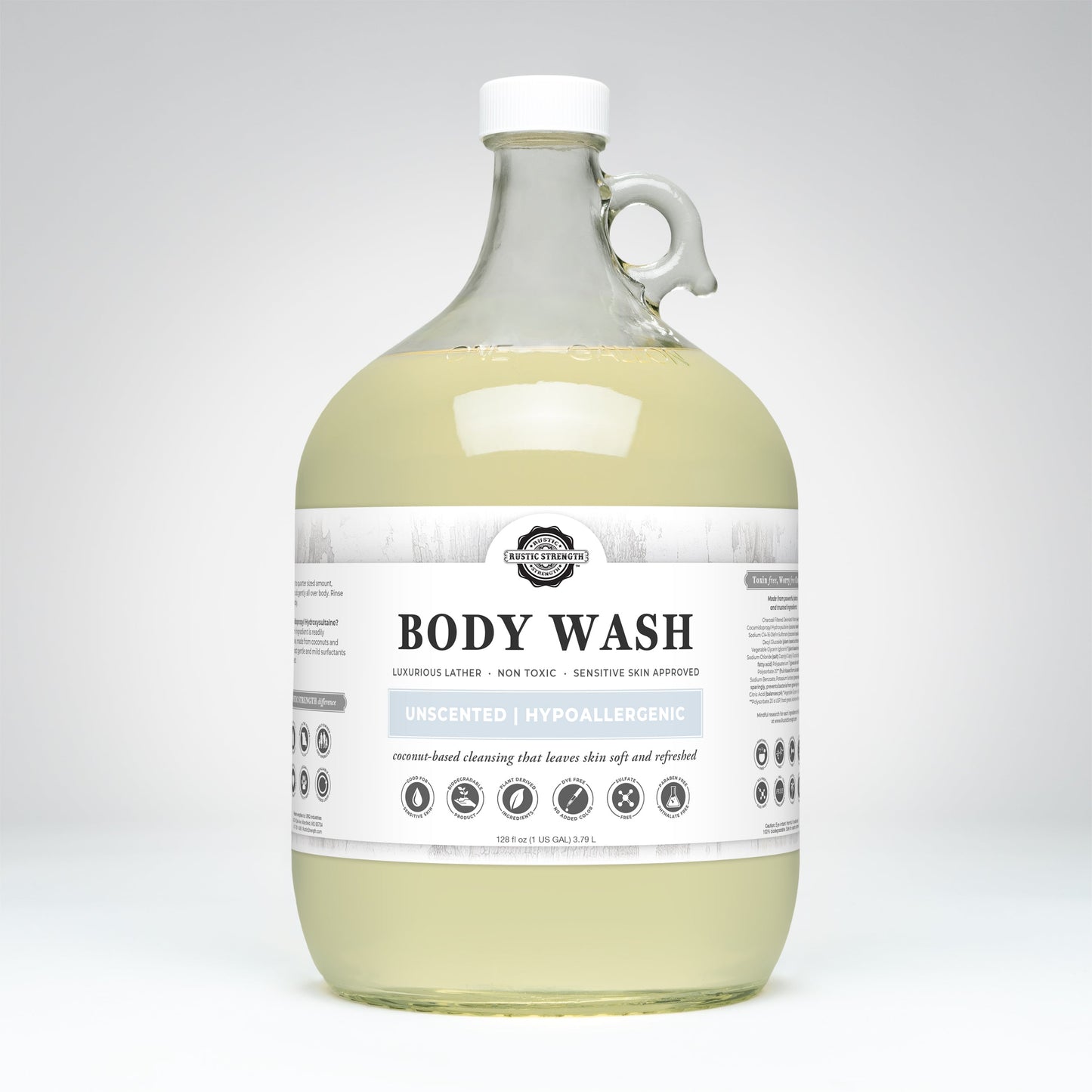 Moisturizing Body Wash | Unscented - Homeland Harvest