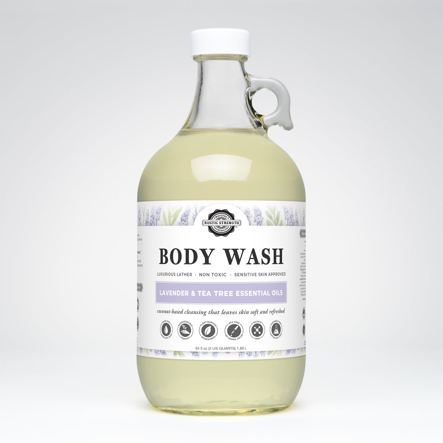 Moisturizing Body Wash | Lavender & Tea Tree - Homeland Harvest