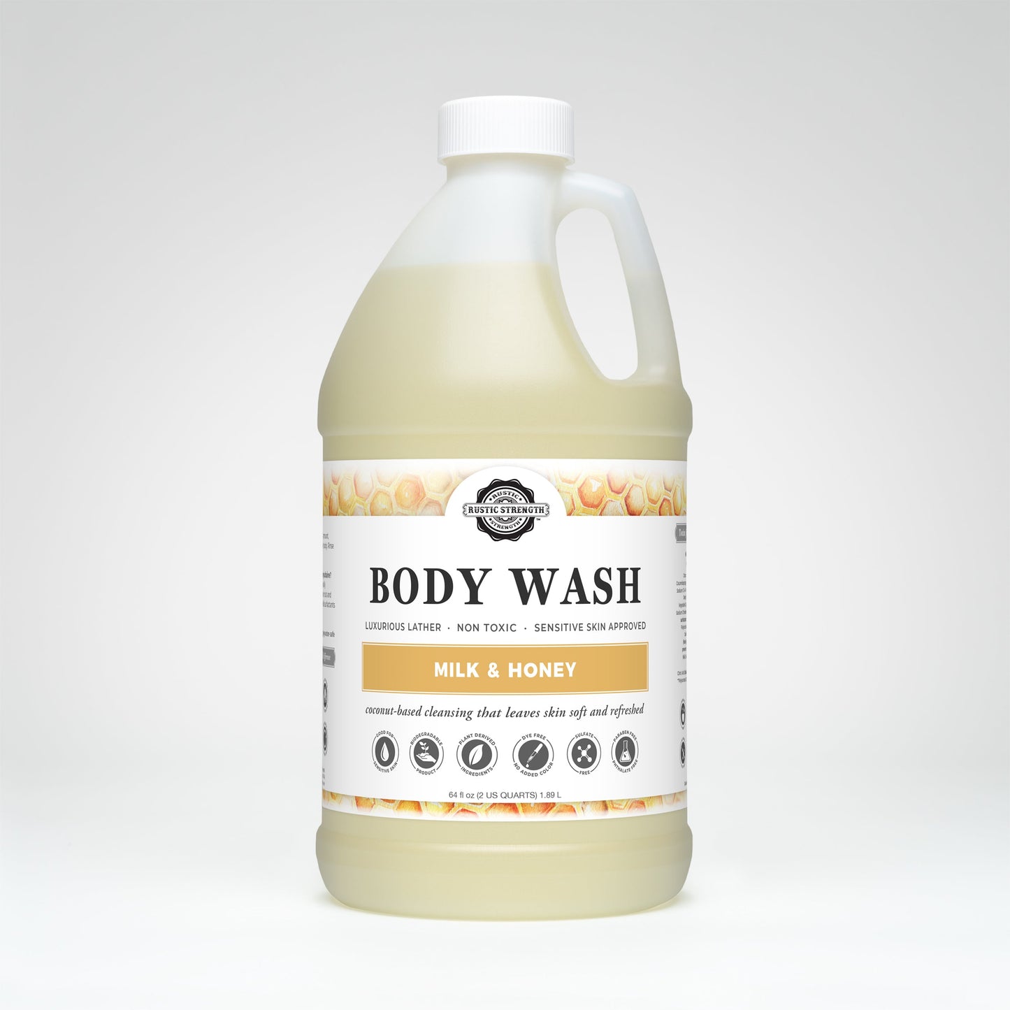 Moisturizing Body Wash | Milk & Honey - Homeland Harvest
