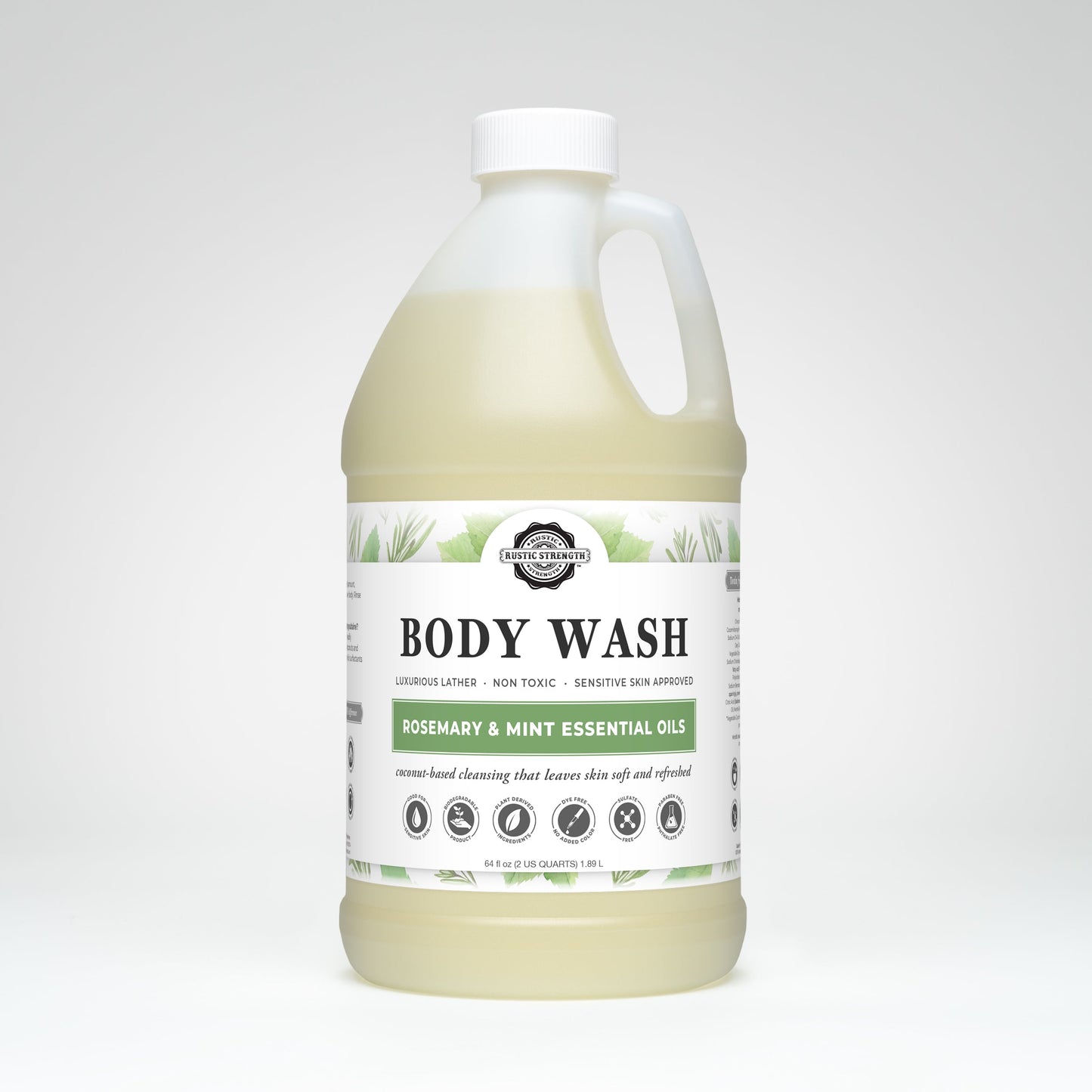Moisturizing Body Wash | Rosemary & Mint - Homeland Harvest